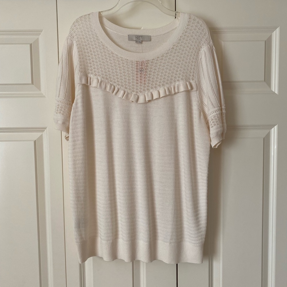 Light sweater top